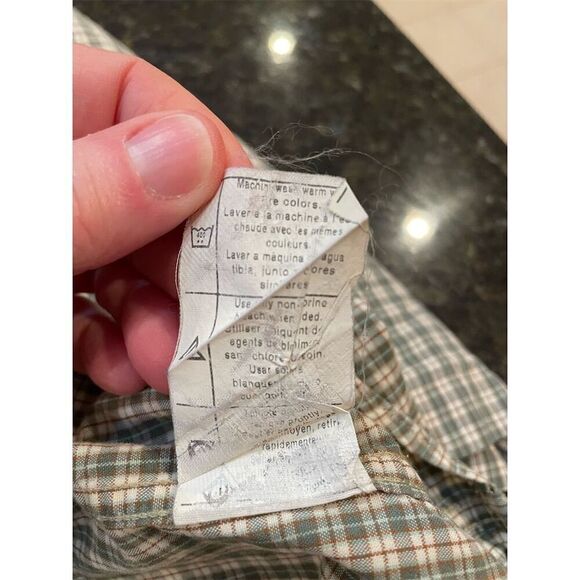 Carhartt Men's Plaid Short Sleeve Button-Up Shirt Size L Multicolor - Picture 9 of 9